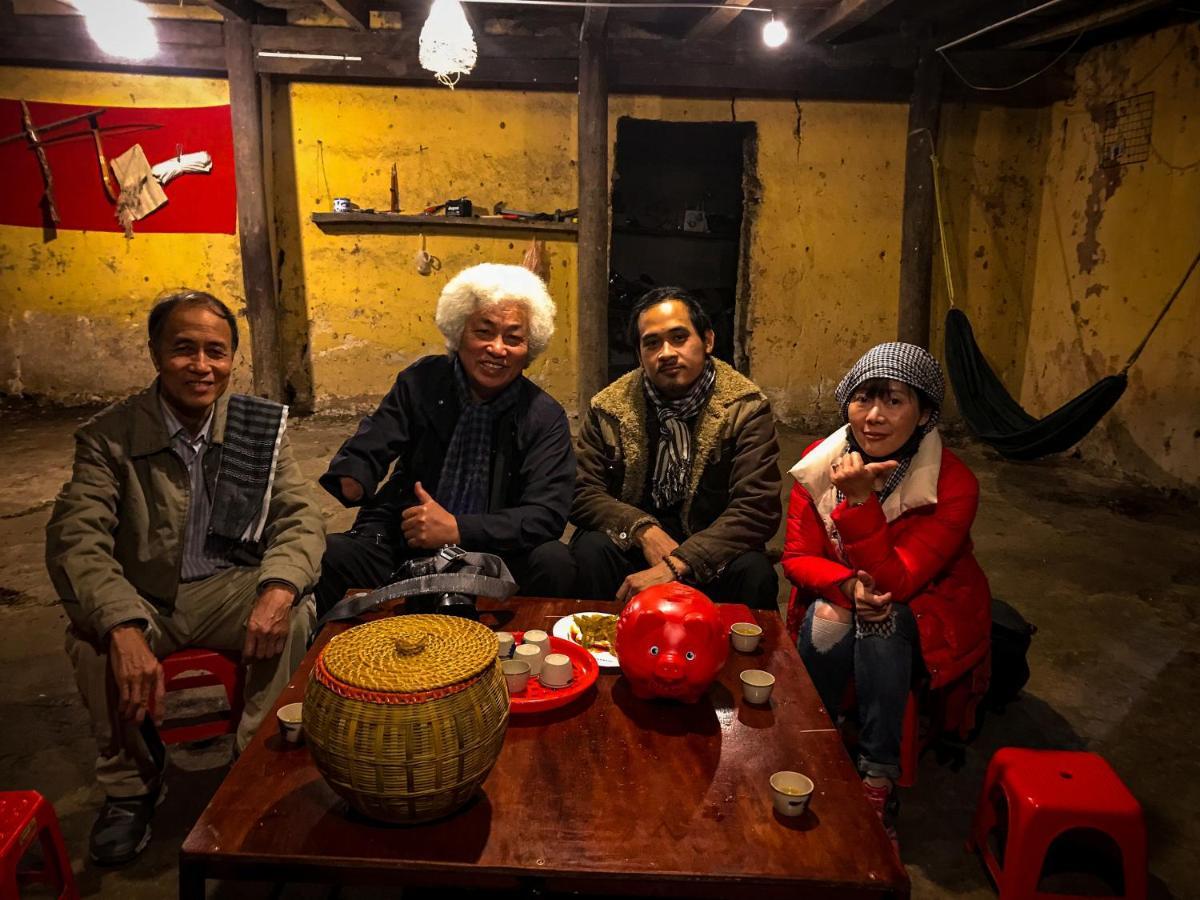 Homie House Thien Huong - Traditional Home Донгван Экстерьер фото